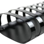 Black Plastic Binding Combs, Spines 38mm, 1-1/2-inch Diameter 19 Loop [pk of 100]