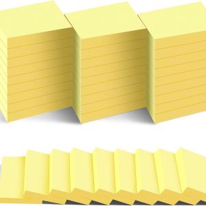 Mini Sticky Notes 1.5x2 in, 36 P Yellow Strong hesive Post, Suitable for School, Home, Office, Clean Removal