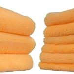 Chemical Guys MIC30303 Microfiber Towel, 16" X 16", Orange