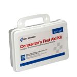 First Aid Only 9301-25P 25-Person Contractor's First Aid Kit for Home Renovation, Job Sites, and Construction Vehicles, 178 Pieces