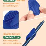 hesive Pencil Holders for Desk Set of 10 - Silicone Pen Holder with 15 PCS hesive Ps - Flexible Pencil Holder for Office Essentials Accessories and Teacher Supplies…