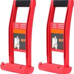 Skelang 2 Pcs Drywall Carrier, Lift and Carry Panel Mover, ABS Plastic Panel Carrier Tool, Drywall Carrying Handle with 176lbs Lo Bearing, Fit to Plywood, Glass Board, Plasterboard