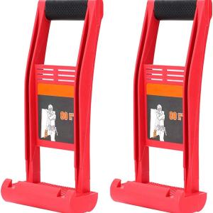 Skelang 2 Pcs Drywall Carrier, Lift and Carry Panel Mover, ABS Plastic Panel Carrier Tool, Drywall Carrying Handle with 176lbs Lo Bearing, Fit to Plywood, Glass Board, Plasterboard
