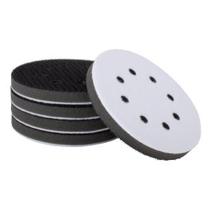 5 Pcs - 5 Inch 8 Holes Soft Density Interface Ps Hook and Loop 5" Sponge Cushion Buffer Backing P, Orbital Sander Foam Ps (5 Pcs)