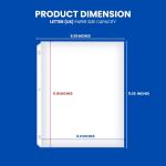 Performore 50 Sheet Protectors, Heavy Duty 8.5 X 11 Inch Clear Page for 3 Ring Binder, Plastic Sheet Sleeves, Durable Top Loing Paper Protector with Reinforced Holes, Archival Safe