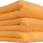 Chemical Guys MIC30303 Microfiber Towel, 16" X 16", Orange