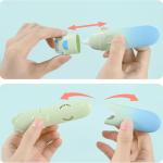 Temiary 4Pcs Cute White Correction Tapes, Retractable White Smooth Pull Out Pen for Instant Correction, Easy to Use, Aesthetic Applicator Set for Students School Office Supplies (Cat Paw)