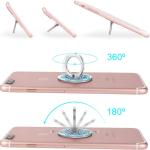 Bonoma Phone Ring Stand Holder, 3-Pack 360 Degree Rotation Universal Finger Ring Stand Compatible with Smartphones and Tablets Mandala