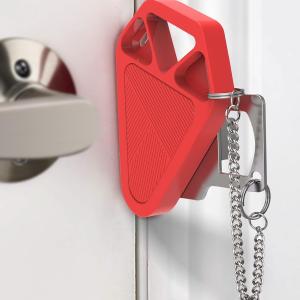 Portable Door Lock Travel Door Locks for Hotel Rooms Apartment Locks Home Security Defender Door Lock Latch Extra Door Locker from Inside Safety Door Locks for Travelers Portable Lock for Door