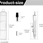2 Pack Student Metal Compass Set for Geometry with Extra Le Refills, Math Compass, Compass Drawing Tool, Drafting Compass for Students, Compass for Office School Supplies and Woodworking (2)