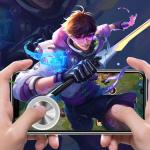 Universal Game Joystick Touch Screen Controller for Mobile Phone Tablet Red