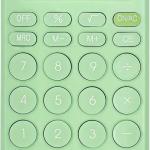 Cute Calculator, Basic Four Function Calculator for Teachers Students Basics Office, Small Handheld Calculators, 8 Digit with LCD Display, Sensitive Button, 5.5×3.2 inches Light Green