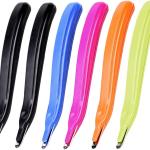 ZZTX 4 PCS Professional Magnetic Staple Remover Puller Staples Remover Staple Removal Tool for School Office Home 4 Colors