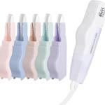 Refillable Quick-Dry White Correction Tape Set, 118ft(36m) Total, Pack of 6, Aesthetic Cute Pen-Shaped Applicator, School & Office Supplies(White)