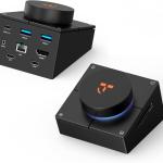 TobenONE 10-in-1 Shortcut-Key Docking Station with 4 Shortcut Button and Volume Knob, USB C Dock with 4K@60Hz HDMI, 100W PD, 3 USB, Ethernet, Audio, SD/microSD for MacBook, Windows, Chrome, Mac mini