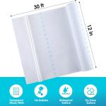 KTRIO Self-hesive Laminating Roll 12" x 30FT, Clear Lamination Vinyl Roll Self Sealing Laminating Sheets for Crafts, No Heat Laminate Sheets for Stickers, School & Office, No Machine Needed