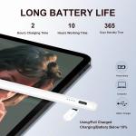 Stylus Pen Android for Samsung Galaxy Tab A9/A9Plus/A8/A8plus/A7/A7lite Tablet S Pencil Touchscreens Stylists Pen (Black)