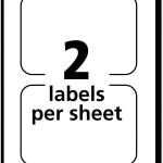 Avery 5151 Flexible Self-hesive Laser/Inkjet Bge Labels, 2 1/3 x 3 3/8, BE, 40/PK
