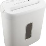 Basics Cross Cut Paper and Credit Card Shredder for Security - 8-Sheet, Heavy Duty, White