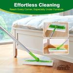 HOMEXCEL Dry Sweeping Cloths Ps Compatible with Swiffer Sweeper, Disposable Duster Refills Mop Ps for Floor Mopping and Cleaning, 64 Count-8 " x 10.4 " Ps Refills-Not Include The Mop