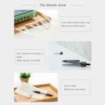 Math Geometry Kit Set 8 Pieces Student Supplies with Shatterproof Storage Box & Reusable Pouch,Includes Rulers,Protractor,Compass,Pencil,Eraser.for Students and Engineering Drawings