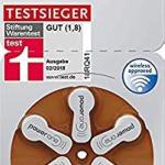 Power One Size 312 Hearing Aid Battery No Mercury, 60 Batteries