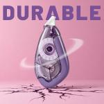 White Correction Tape, 5 Pack, 65.62 Feet Correction Tape for School and Office, Writing Supplies and Correction Supplies. (Purple)