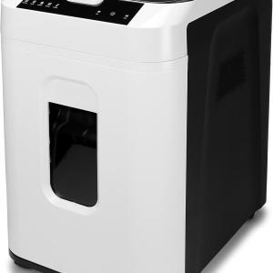 Aurora Commercial Gre 200-Sheet Auto Feed High Security Micro-Cut Paper Shredder/ 60 Minutes/Security Level P-5