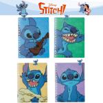 Innovative Designs Stitch Tab Journal Notebook, Spiral Bound, 96 Lined Pages, 8 x 7 inches, Blue
