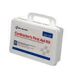 First Aid Only 9301-25P 25-Person Contractor's First Aid Kit for Home Renovation, Job Sites, and Construction Vehicles, 178 Pieces