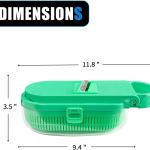 12-in-1 Vegetable Chopper ，Dicer，Professional 8 Bles vegetable chopper，Onion Chopper，Potato slicer，Cheese Grater，Home Essentials & Kitchen Ggets，Budget-Friendly