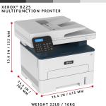 Xerox B225DNI All-In-One Printer, Laser, B&W, Wireless, ADF, Letter, Print, Scan, Copy, Energy Star Certified, Up to 36PPM