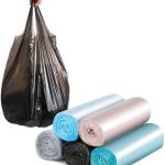 Handle Trash Bags 4 Gallon 100 Counts Small Garbage Bags for Office,Kitchen,Bedroom Waste Bin, Rubbish,Trash Can Liner