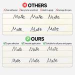 Refillable Retractable White Correction Tape, Pen Shaped White Smooth Pull Out Japanese Aesthetic Cute Correction Tape for Office Supplies, 3 PCS (ZH-99)