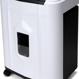 Aurora AU120MB 120-Sheet Auto Feed High Security Micro-Cut Paper Shredder / 30 Minutes (White/Black)