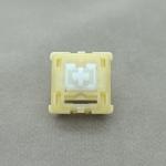 Tecsee Mechanical Keyboard Silent Shaft Switch Lubricated, Silent Linear Low Profile Yellow Medium Switch for Tablet Notebook Desktop Computer Peripheral Keyboard(70PCS Linear)