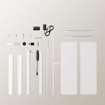 Electric Standing Desk justable Height, 32x20 Inches Sit Stand up Desktop for Home Office, Ergonomic Rising Computer Table with Memory Preset, White