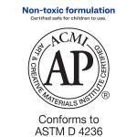 Avery 98095 Permanent Glue Stics, White Application.26 oz, Stick, 6/Pack