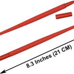 Maydahui 6 PCS Cartoon Crab Rollerball Gel Pens Sea Animal Pen Novelty Pens Cute Expression Black Ink Soft Silicone for School Party Office