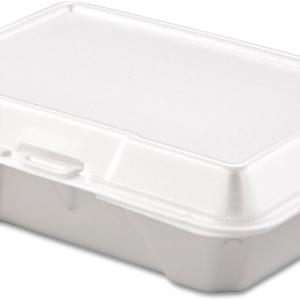 DART 205HT1 Carryout Food Container Foam 1-Comp 9 3/10 x 6 2/5 x 2 9/10 200/Carton