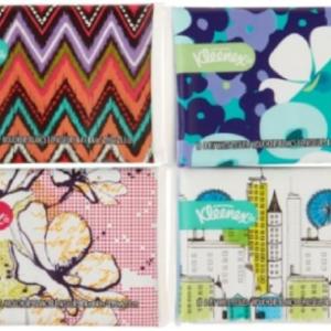 Kleenex Slim Pack Facial Tissue 10 Count 3-ply (Pack of 12)