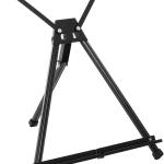 U.S. Art Supply Tabletop Easel for Painting - 15" to 21" justable Metal Painting Easel - Portable Art Easels for Display Table Stand - Holds Canvas, Whiteboards, Posters, Signs, Drawings