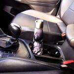 Insulated Water Bottle - On-The-Go Refillable Stainless Steel Water Bottles For ults, Reusable Thermos Travel Tumbler With Leak-proof Lid For Hot & Cold Beverages (17Oz. Ligth Charcoal)