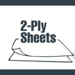 Basics Facial Tissue, 2-Ply, 160 Tissues per Box, 4 Boxes (640 total) (Previously Solimo)