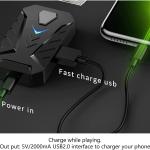 One - Handed RGB Gaming Keyboard and Mouse Combo, USB Wired LED Backlit Keyboard with Mouse and Converter, 35 Keys Mini Gaming Keyp Set for Android, for iOS 13.4 Or Less