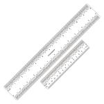6 Inches Acrylic Clear T-Square Ruler,5 Pack,T Square Ruler,Transparent,T Ruler,for Crafting Drafting and General Layout Work Art Framing & Drafting Scrapbooking Crafting Arts Crafts Supplies Tools