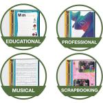 SAMSILL Colored-Edge Sheet Protector Family