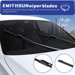 OEM QUALITY 26" + 16" Premium All-Seasons Stable And Quiet Windshield Wiper Bles(Set of 2)
