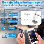 Bopomofo 2PCS Stylus Pens for Touch Screens,Stylus Pen for iPhone/iP/Tablet Android/Microsoft Surface,Compatible with Touch Screens(Purple/Blue)