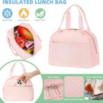 Hidds School Backpack for Teens Girls Women 3 PCS Kids Bookbag Set with Lunch Box College Laptop Backpacks Travel Daypack Bag